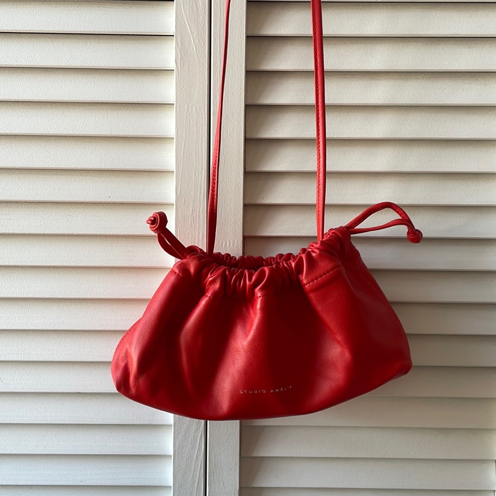 Studio Amelia Red Crossbody Bag Mini